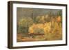 Autumn by the Brook, 1855-Jasper Francis Cropsey-Framed Giclee Print