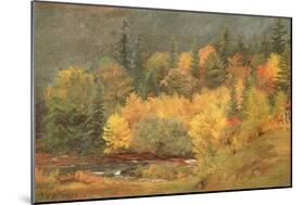 Autumn by the Brook, 1855-Jasper Francis Cropsey-Mounted Giclee Print