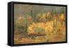 Autumn by the Brook, 1855-Jasper Francis Cropsey-Framed Stretched Canvas