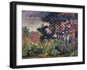 Autumn by the Kristiana Fjord, 1912-Carl-Edvard Diriks-Framed Giclee Print