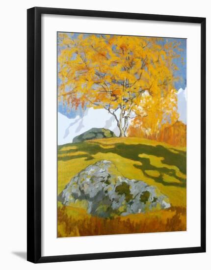 Autumn, c.1903-Giovanni Giacometti-Framed Art Print