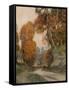 Autumn, C1844-1906,-Alfred Edward East-Framed Stretched Canvas