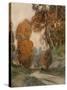 Autumn, C1844-1906,-Alfred Edward East-Stretched Canvas