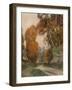 Autumn, C1844-1906,-Alfred Edward East-Framed Giclee Print