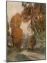 Autumn, C1844-1906,-Alfred Edward East-Mounted Giclee Print