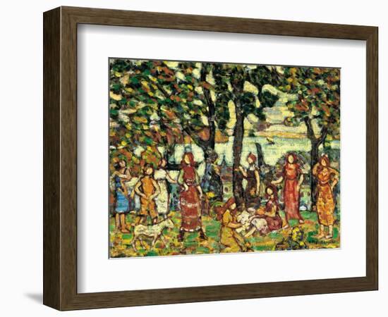 Autumn, Ca. 1918-1923-Maurice Brazil Prendergast-Framed Giclee Print