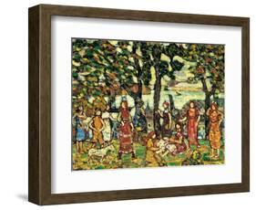 Autumn, Ca. 1918-1923-Maurice Brazil Prendergast-Framed Giclee Print