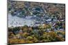 Autumn, Camden Harbor, Camden, Maine, from Mount Battie State Park-Michel Hersen-Mounted Photographic Print