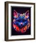 Autumn Cat 2-null-Framed Art Print