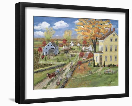 Autumn Chores-Bob Fair-Framed Giclee Print