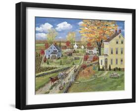 Autumn Chores-Bob Fair-Framed Giclee Print