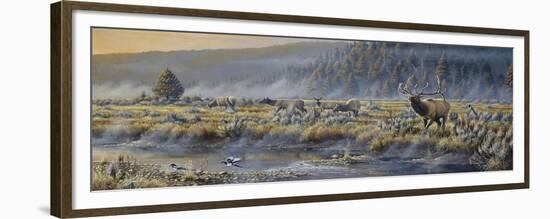 Autumn Classic - Elk-Wilhelm Goebel-Framed Giclee Print