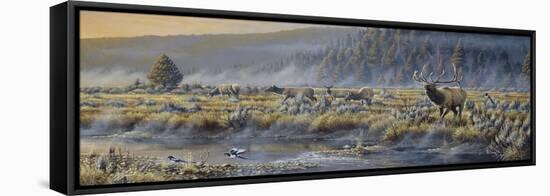 Autumn Classic - Elk-Wilhelm Goebel-Framed Stretched Canvas