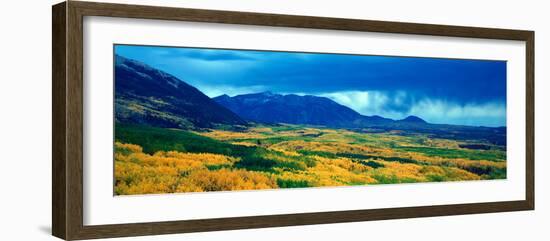 Autumn Clouds at Kebler Pass, Gunnison National Forest, Colorado-null-Framed Photographic Print