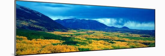 Autumn Clouds at Kebler Pass, Gunnison National Forest, Colorado-null-Mounted Photographic Print