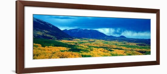 Autumn Clouds at Kebler Pass, Gunnison National Forest, Colorado-null-Framed Photographic Print