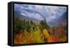 Autumn Cloudscape Kancamagus Highway, New England-Vincent James-Framed Stretched Canvas