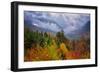 Autumn Cloudscape Kancamagus Highway, New England-Vincent James-Framed Photographic Print