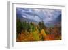 Autumn Cloudscape Kancamagus Highway, New England-Vincent James-Framed Photographic Print