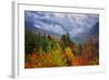 Autumn Cloudscape Kancamagus Highway, New England-Vincent James-Framed Photographic Print