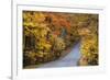 Autumn Color at Brown County State Park, Indiana, USA-Chuck Haney-Framed Photographic Print