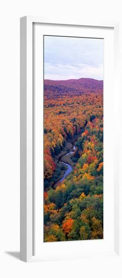 Autumn Color at Porcupine State Park, Michigan's Upper Peninsula, Michigan-null-Framed Photographic Print