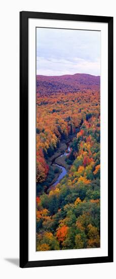 Autumn Color at Porcupine State Park, Michigan's Upper Peninsula, Michigan-null-Framed Photographic Print