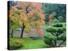 Autumn Color at the Japanese Garden, Washington Park Arboretum, Seattle, Washington, USA-Jamie & Judy Wild-Stretched Canvas