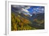 Autumn Color in the Upper Mcdonald Valley of Glacier National Park, Montana-Chuck Haney-Framed Photographic Print