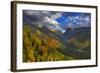 Autumn Color in the Upper Mcdonald Valley of Glacier National Park, Montana-Chuck Haney-Framed Photographic Print