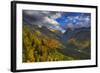 Autumn Color in the Upper Mcdonald Valley of Glacier National Park, Montana-Chuck Haney-Framed Photographic Print