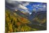 Autumn Color in the Upper Mcdonald Valley of Glacier National Park, Montana-Chuck Haney-Mounted Photographic Print