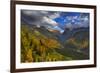 Autumn Color in the Upper Mcdonald Valley of Glacier National Park, Montana-Chuck Haney-Framed Photographic Print