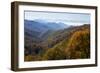 Autumn color in the valley, Great Smoky Mountain National Park, Tennessee-Gayle Harper-Framed Photographic Print