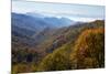 Autumn color in the valley, Great Smoky Mountain National Park, Tennessee-Gayle Harper-Mounted Photographic Print