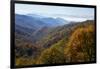 Autumn color in the valley, Great Smoky Mountain National Park, Tennessee-Gayle Harper-Framed Photographic Print