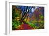 Autumn Color of Oirase River, Japan-NicholasHan-Framed Photographic Print