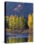 Autumn Color on the Methow River, Washington, USA-William Sutton-Stretched Canvas