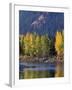 Autumn Color on the Methow River, Washington, USA-William Sutton-Framed Photographic Print