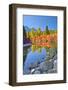 Autumn color, White River, Wenatchee National Forest, Washington State, USA-Michel Hersen-Framed Photographic Print