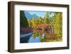 Autumn color, White River, Wenatchee National Forest, Washington State, USA-Michel Hersen-Framed Photographic Print