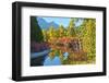 Autumn color, White River, Wenatchee National Forest, Washington State, USA-Michel Hersen-Framed Photographic Print