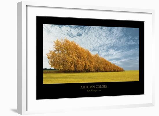 Autumn Colors 1-Carlos Casamayor-Framed Giclee Print