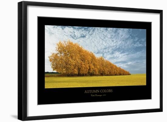Autumn Colors 1-Carlos Casamayor-Framed Giclee Print