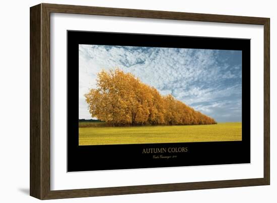 Autumn Colors 1-Carlos Casamayor-Framed Giclee Print