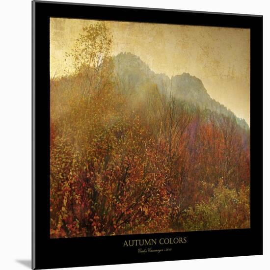 Autumn Colors 2-Carlos Casamayor-Mounted Giclee Print