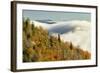 Autumn Colors and Mist at Sunrise, North Carolina-Adam Jones-Framed Photographic Print