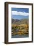 Autumn colors, Bannockburn Inlet, Lake Dunstan, Central Otago, South Island, New Zealand-David Wall-Framed Photographic Print