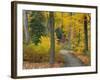 Autumn Colors in Black and White, Longwood Gardens, Pennsylvania, Usa-Adam Jones-Framed Photographic Print