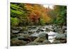 Autumn Colors, Lost River, New Hampshire-George Oze-Framed Photographic Print